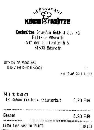 evge Hffner Kochmtze Restaurant